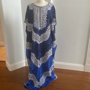 Caftan AFRICAN Handmade Maxi Kaftan Dress Size OS NEW‎
